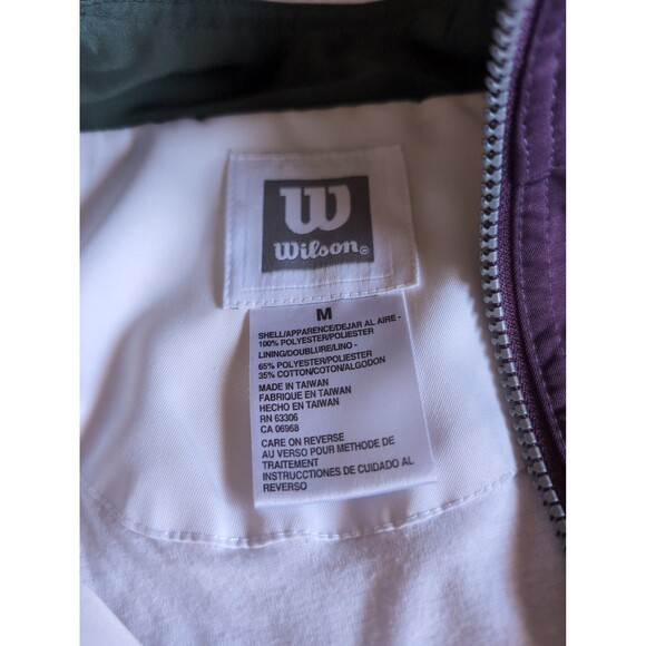 Wilson track suit set size medium purple and white - Picture 3 of 8